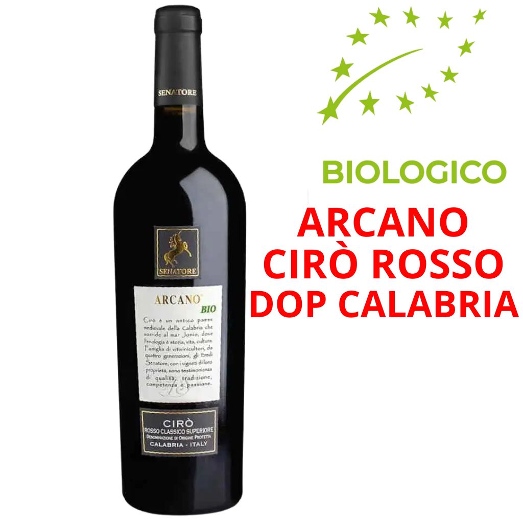 Vino rosso - Arcano Cirò rosso classico superiore DOP Biologico - Senatore Vini Srl - 75cl