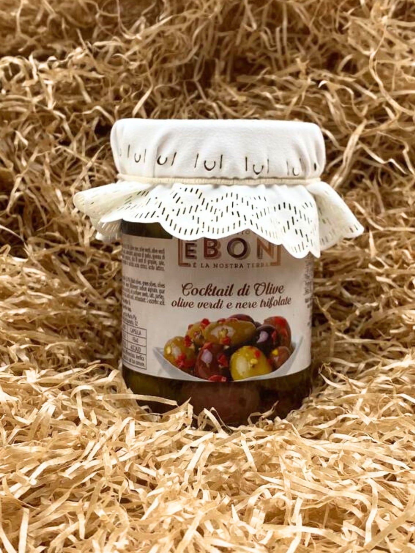 COCKTAIL DI OLIVE VERDI E NERE - CONSERVA BONETTO - 320 GR