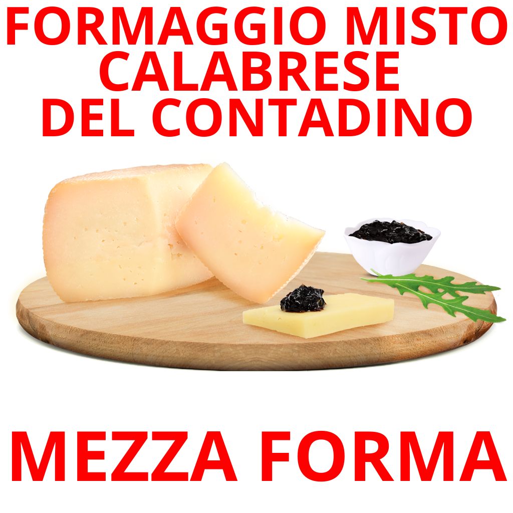 Calabrian Mixed Calabrian cheese - Piana Farm - 230 gr Ca