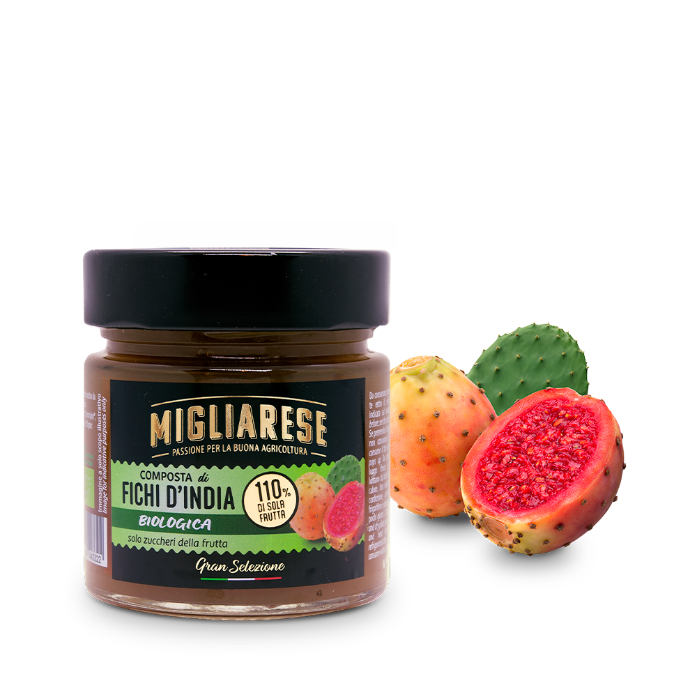 Composta di fichi d'india biologica Migliarese - 250g
