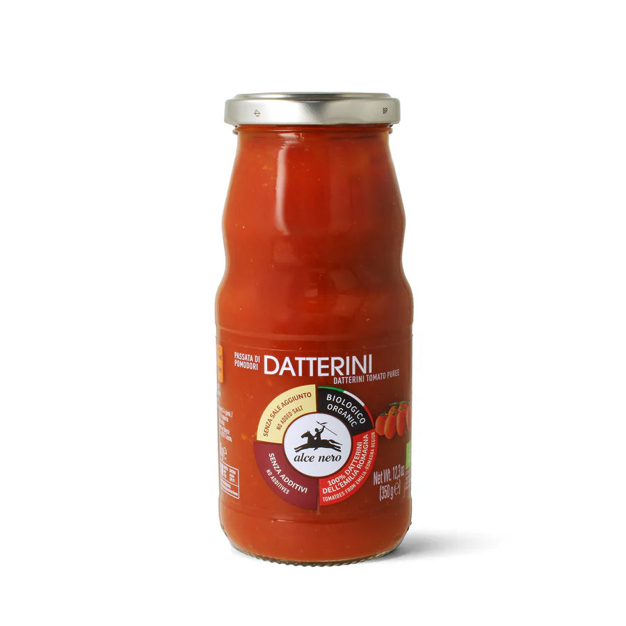 Passata di pomodori datterini biologica 500 gr - Alce nero