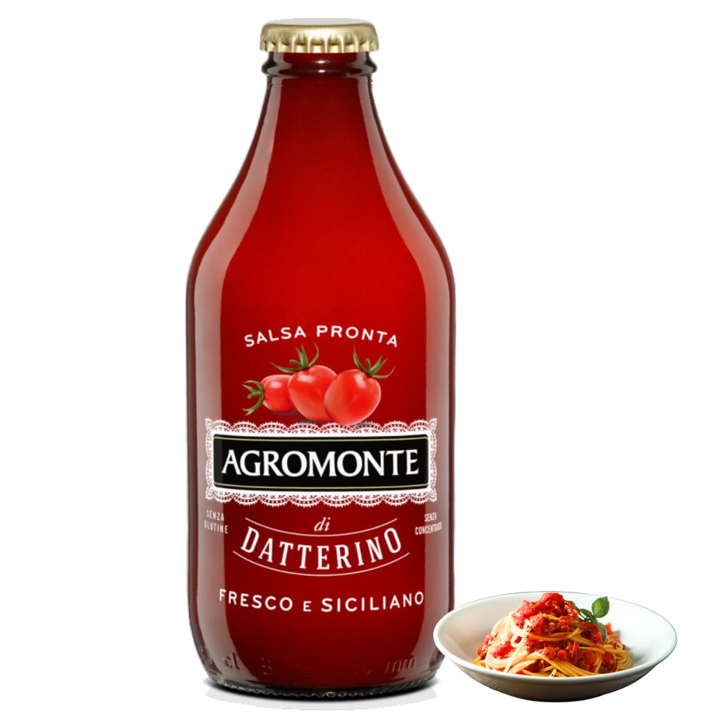 Salsa pronta - Salsa pronta di datterino fresco e siciliano – Agromonte Sicilia – 33cl