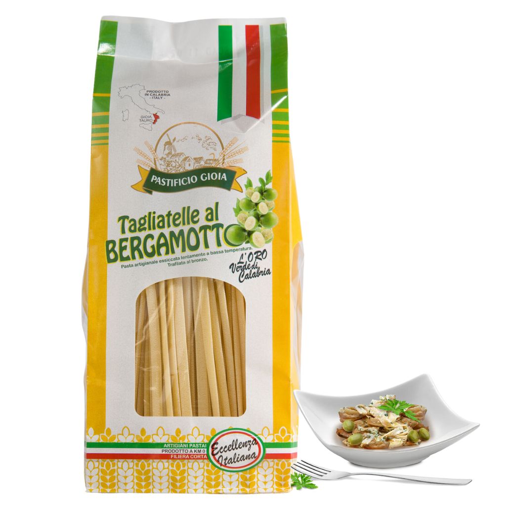 Pasta aromatizzata - Tagliatelle al bergamotto - Pastificio Gioia - 500g