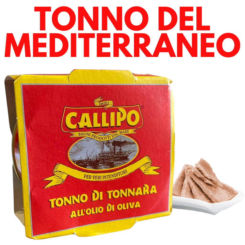 Pesce - Tonno latta - Tonno di Tonnara all'Olio di Oliva - Callipo - 160 gr