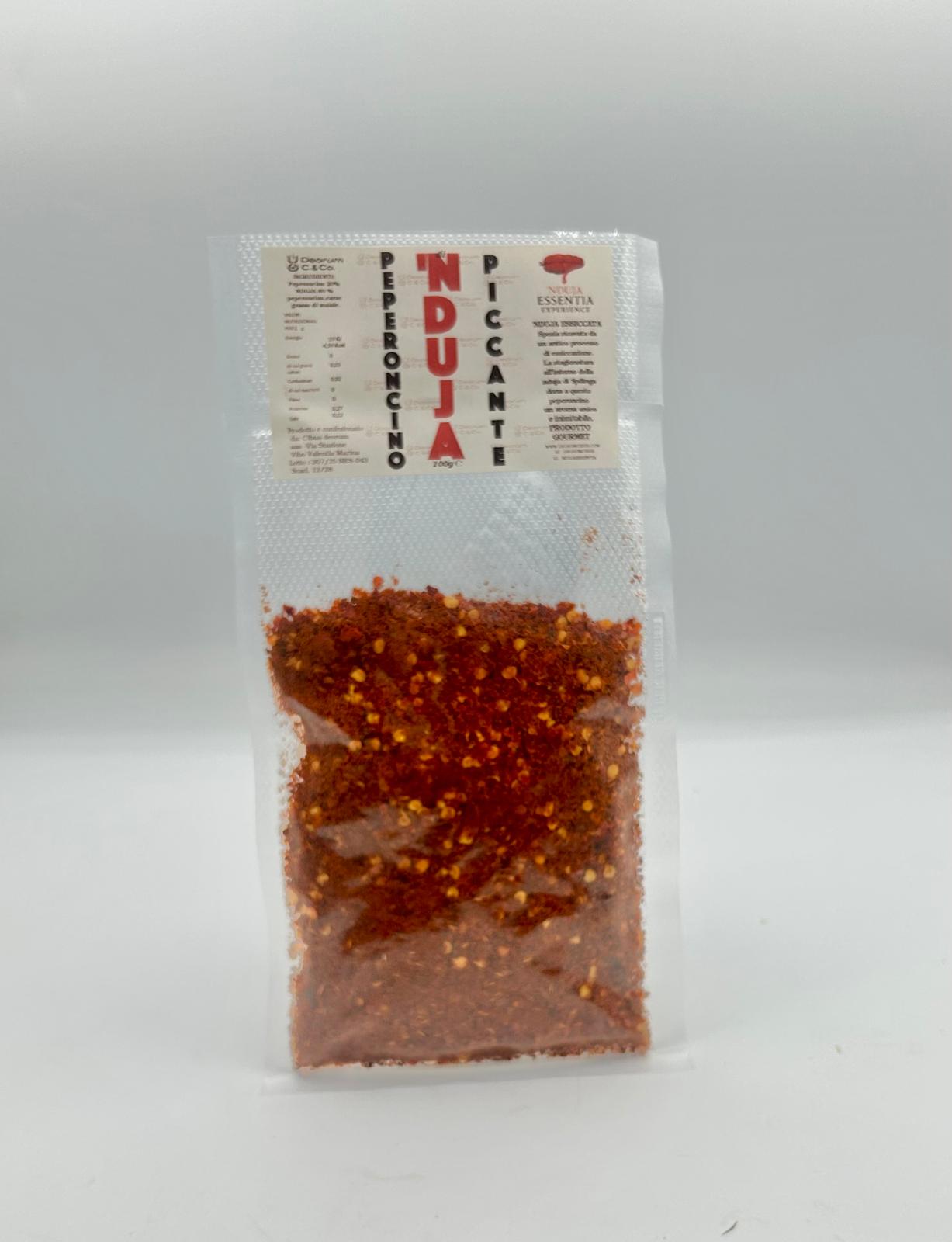 Nduja Essiccata di Spilinga con peperoncino - 100 gr cibus deorum sas