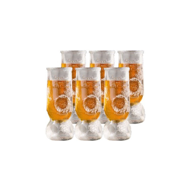 Bitter cups of the head of freezer - pack of 6 glasses - Caffo