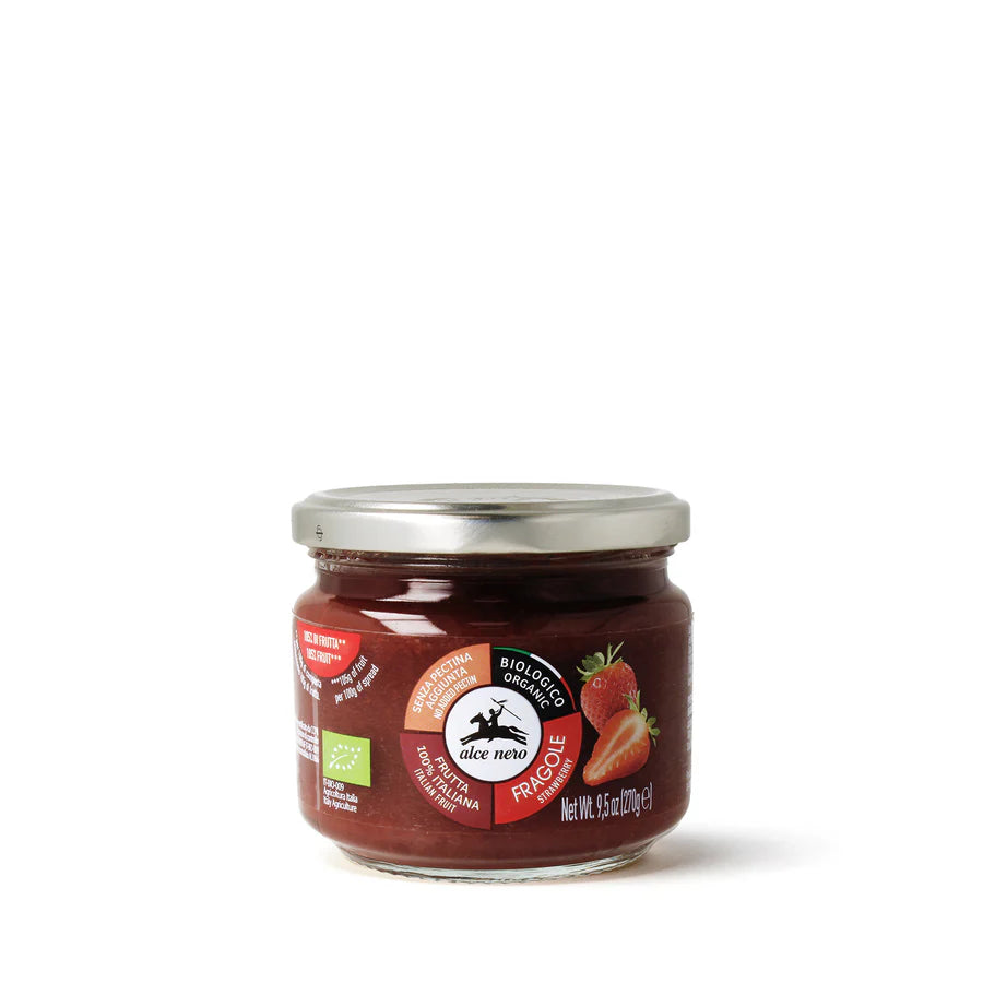COMPOSTA DI FRAGOLE BIOLOGICA 270 GR - ALCE NERO