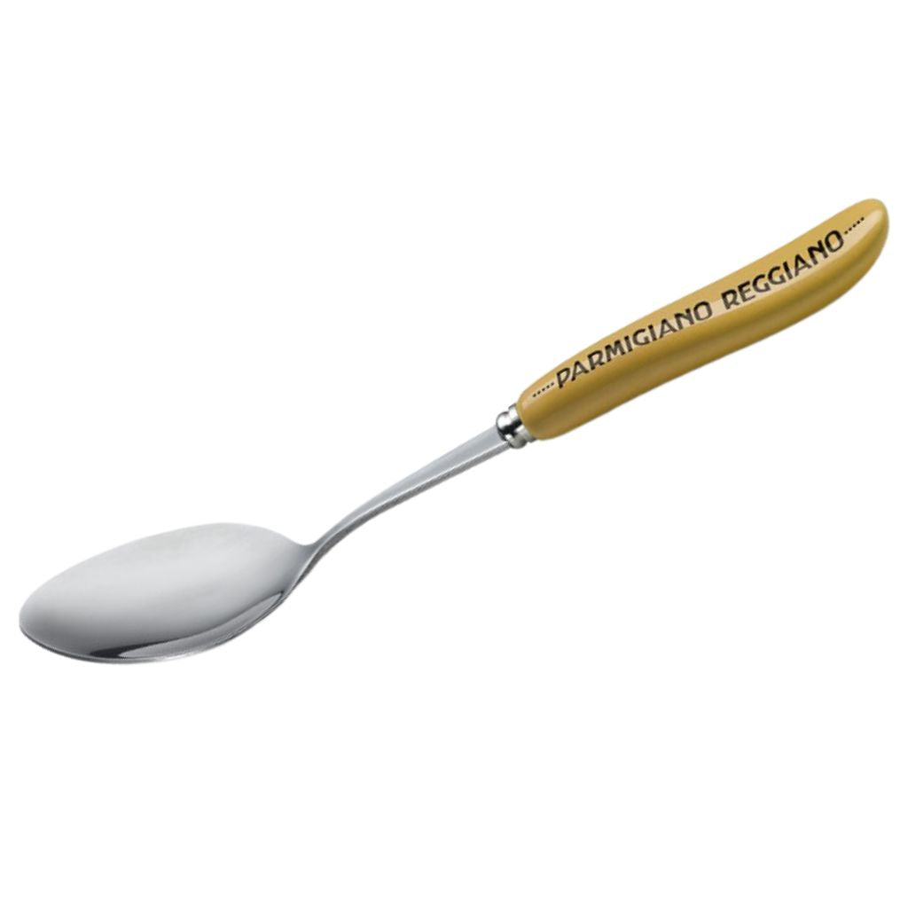 Stainless steel spoon with ceramic handle
