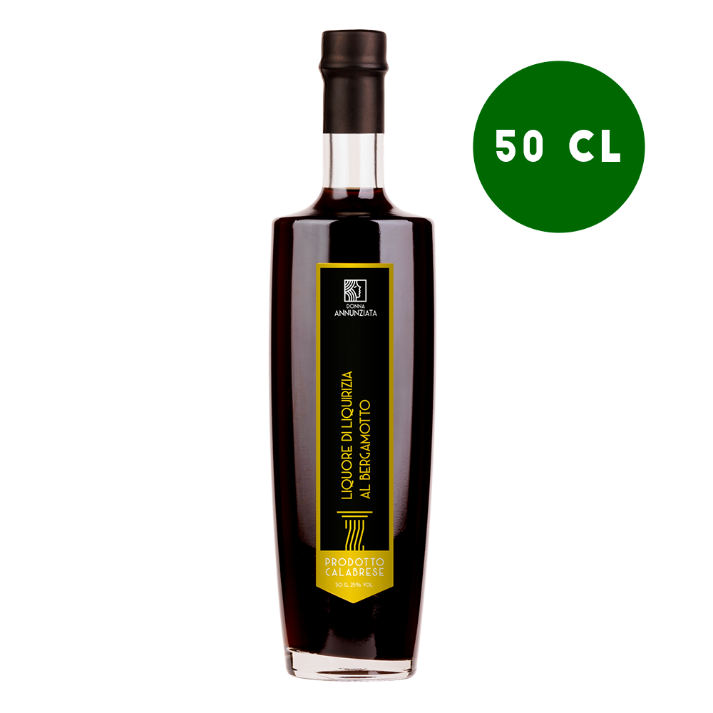 Liquore di liquirizia al Bergamotto 50cl