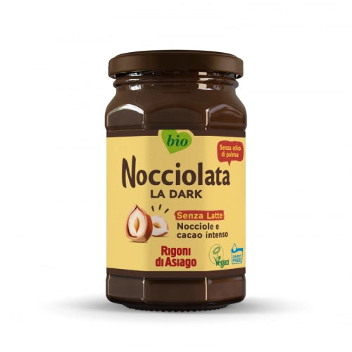 Crema spalmabile - Nocciolata La Dark biologica senza latte - Rigoni di Asiago - 250g