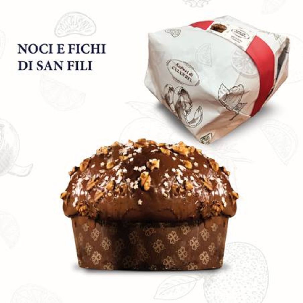 Panettone noci e fichi di San Fili - Terra di CALABRIA - Don Giovannino Bakery - 750 gr