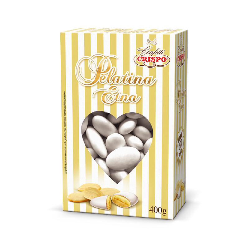 Confetti Crispo Pelatina Etna with peeled almond - 400 gr
