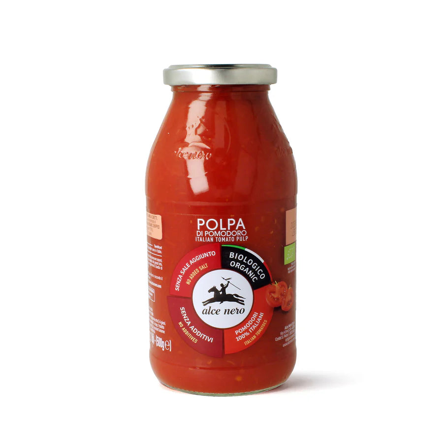 Polpa di pomodoro biologica 500g - Alce nero