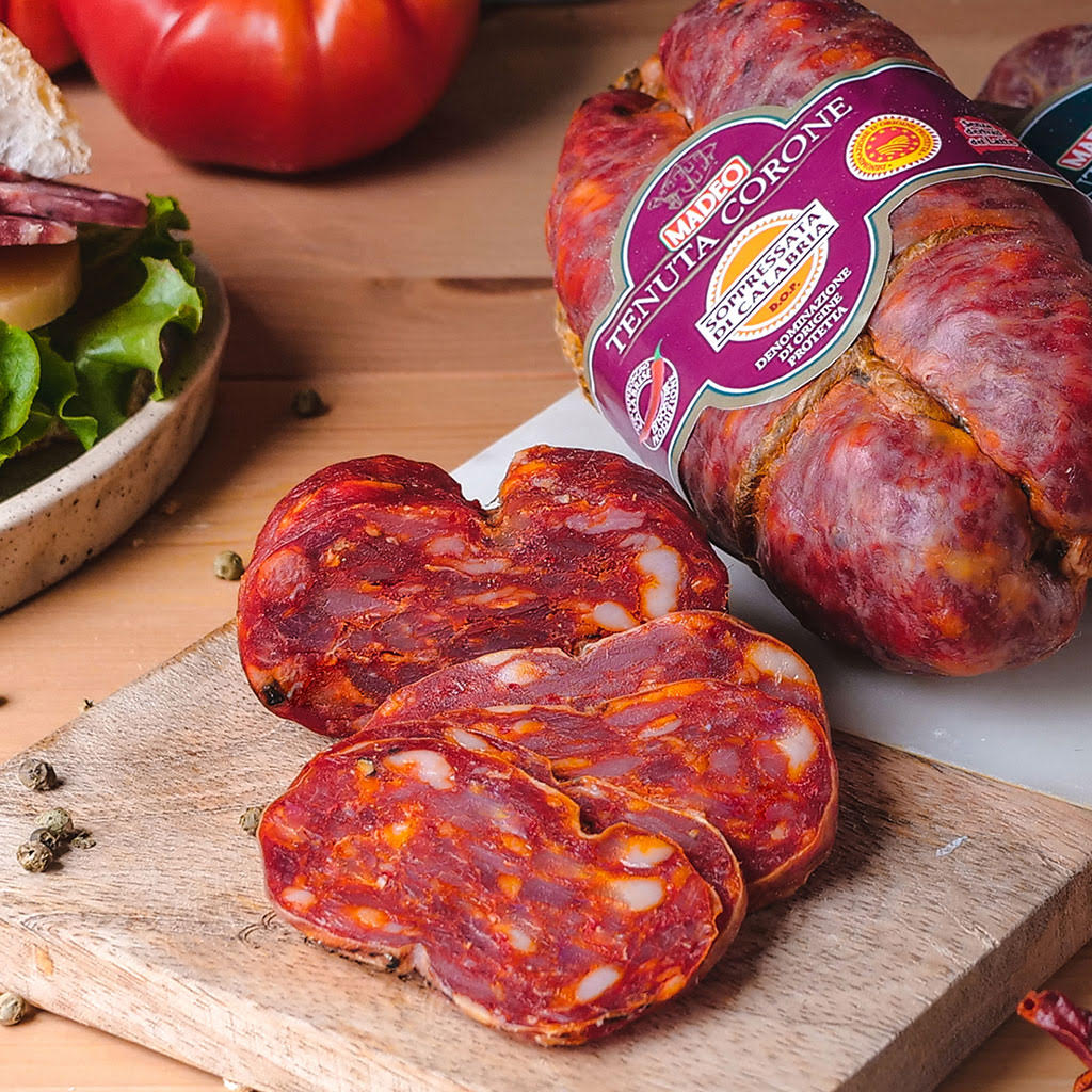 Soppressata di Calabria D.O.P. Piccante - 340 gr