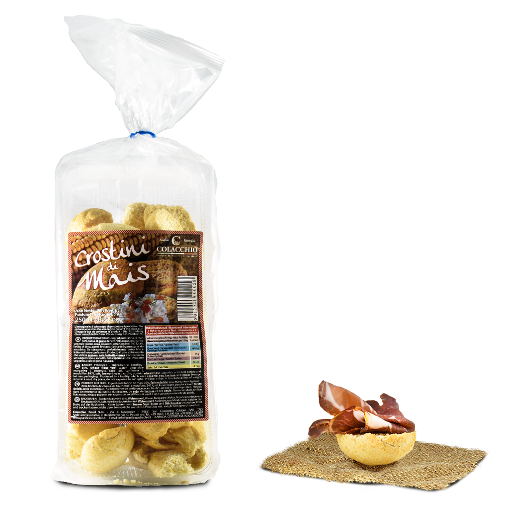 Crostini di mais - Colacchio - 250g