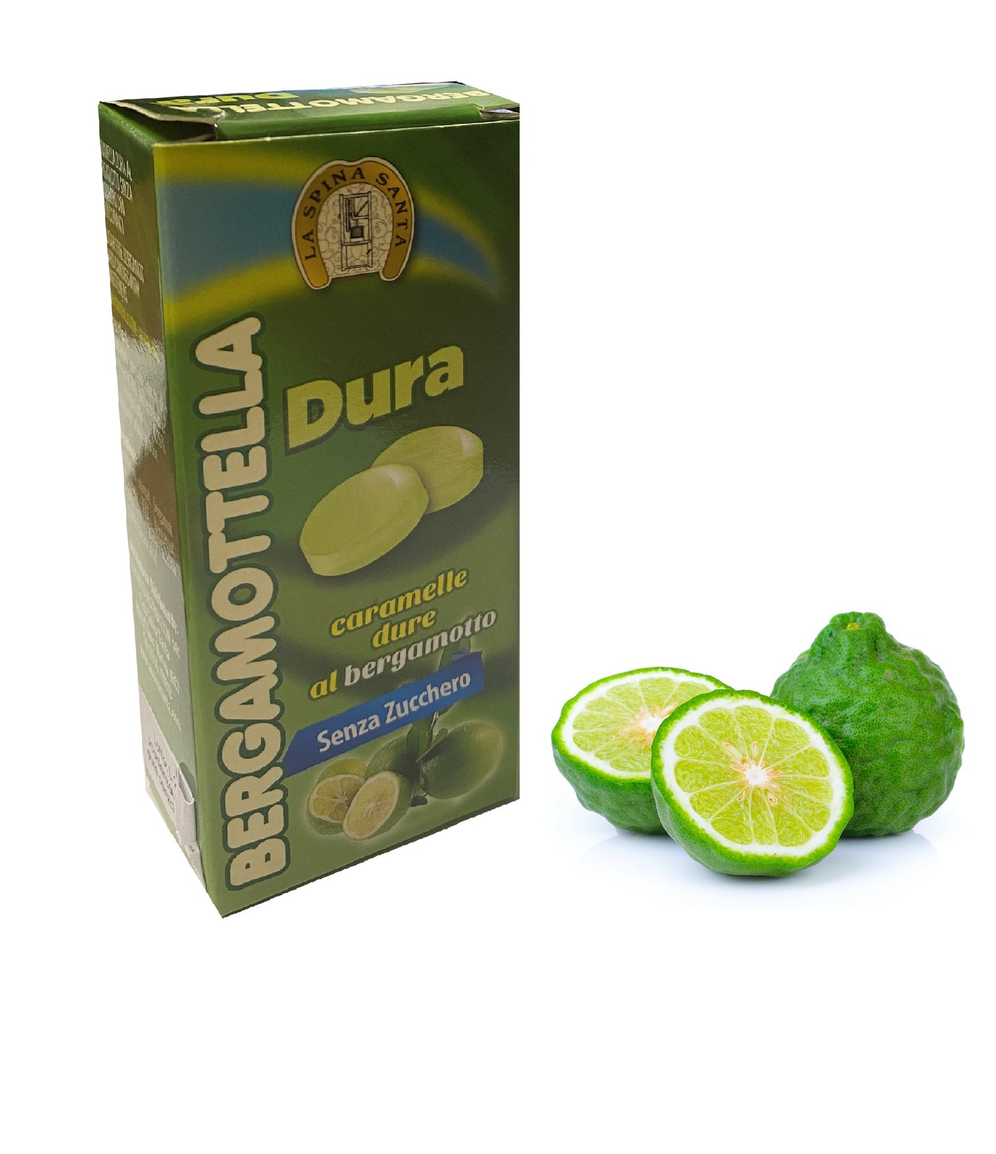 Caramelle - Bergamottella dura senza zucchero - La Spina Santa - 75g