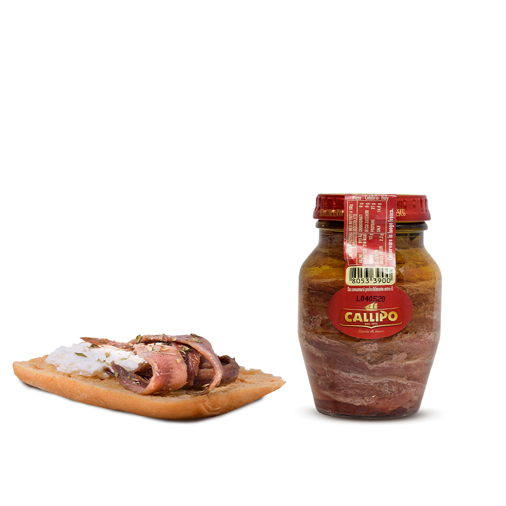 Pesce - Alici - Filetti di alici - Callipo - 150g