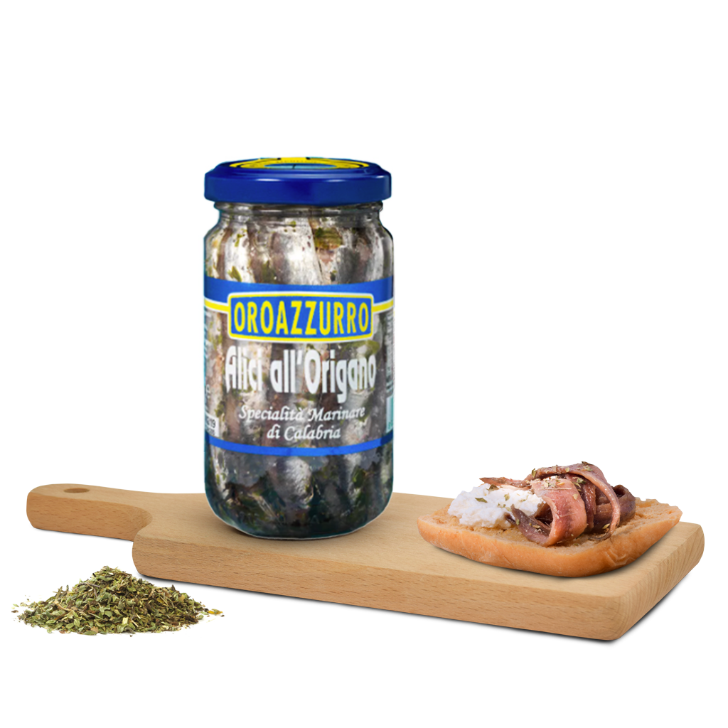 Pesce - Alici - Alici all'origano - Calabraittica - 200g