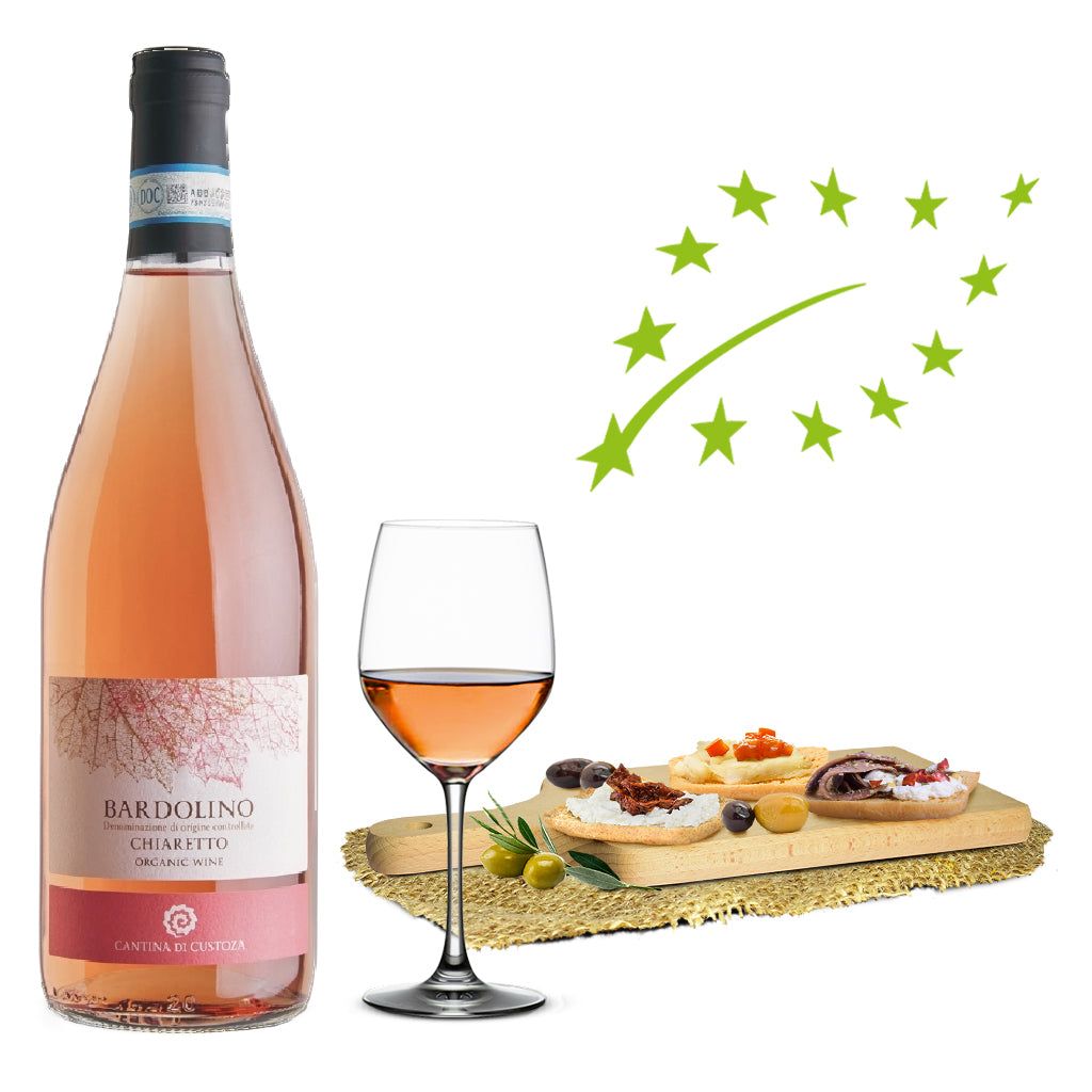 Rosato wine - Bardolino DOC Chiaretto Biological Terre in Fiore - Cantina di Custoza - 75cl
