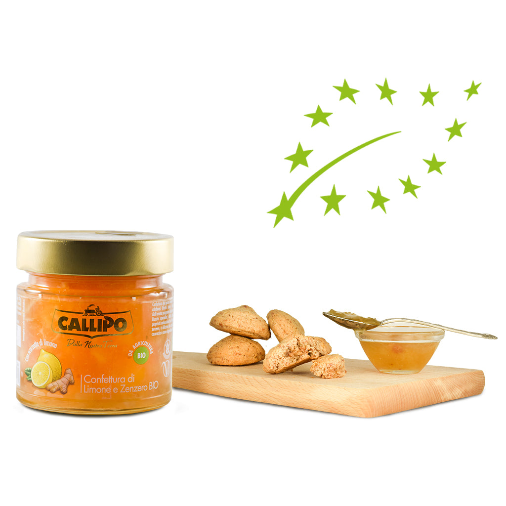 Confettura biologica limone e zenzero - Callipo - 280g