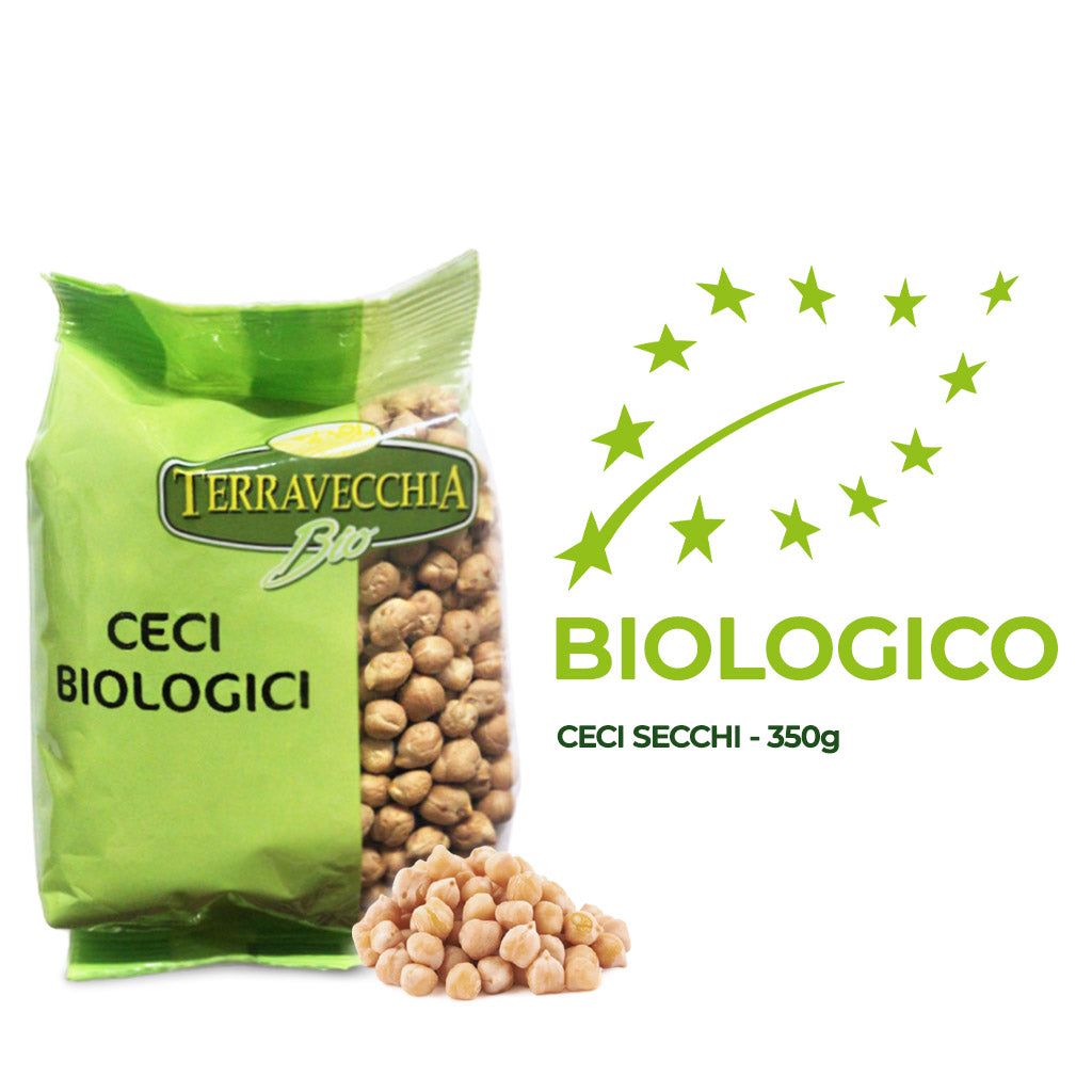 Legumi - Ceci biologici - Terravecchia - 350g