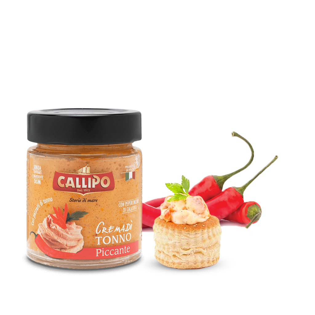 Patè - CremaDì tonno piccante - Callipo - 135g