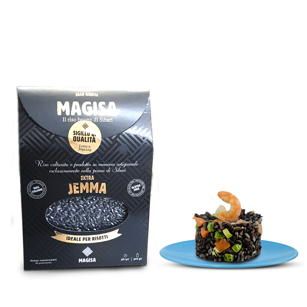 Riso nero Jemma Gran riserva 500 gr - Magisa