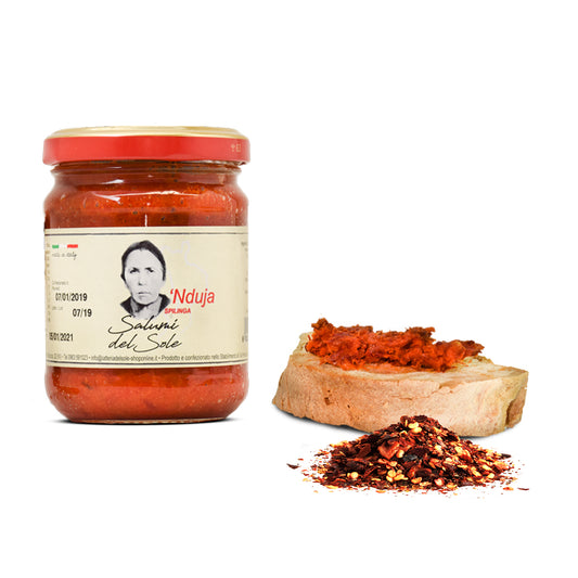 Nduja di Spilinga in vasetto - Salumi del sole - 180g