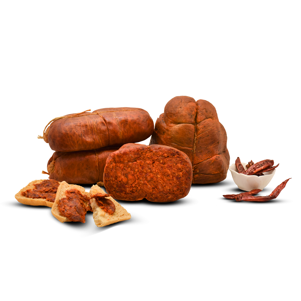 Nduja di Spilinga in orba - Salumi del sole -1,8kg ca