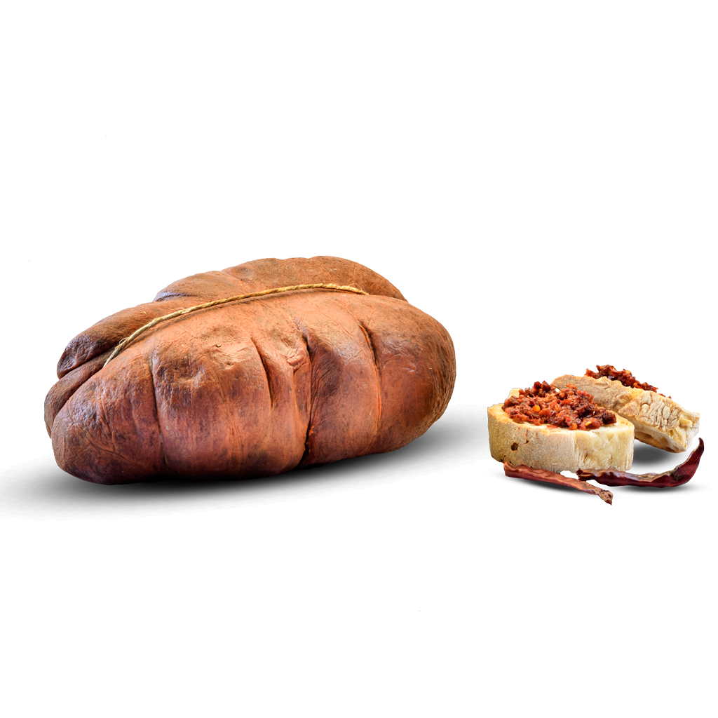 Nduja di Spilinga in orba - Salumi del sole - 1,380 kg ca