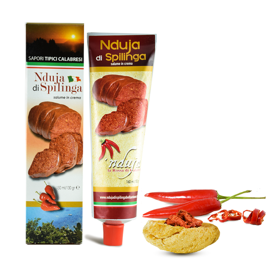 Nduja di Spilinga in tubetto - 'Nduja e salumi - 130g