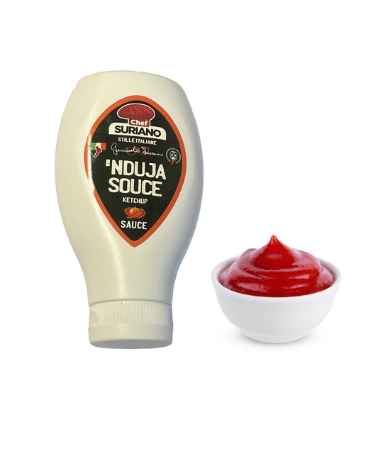 Nduja Souce - nduja ketchup salsa di pomodoro e nduja - Suriano - 270 gr