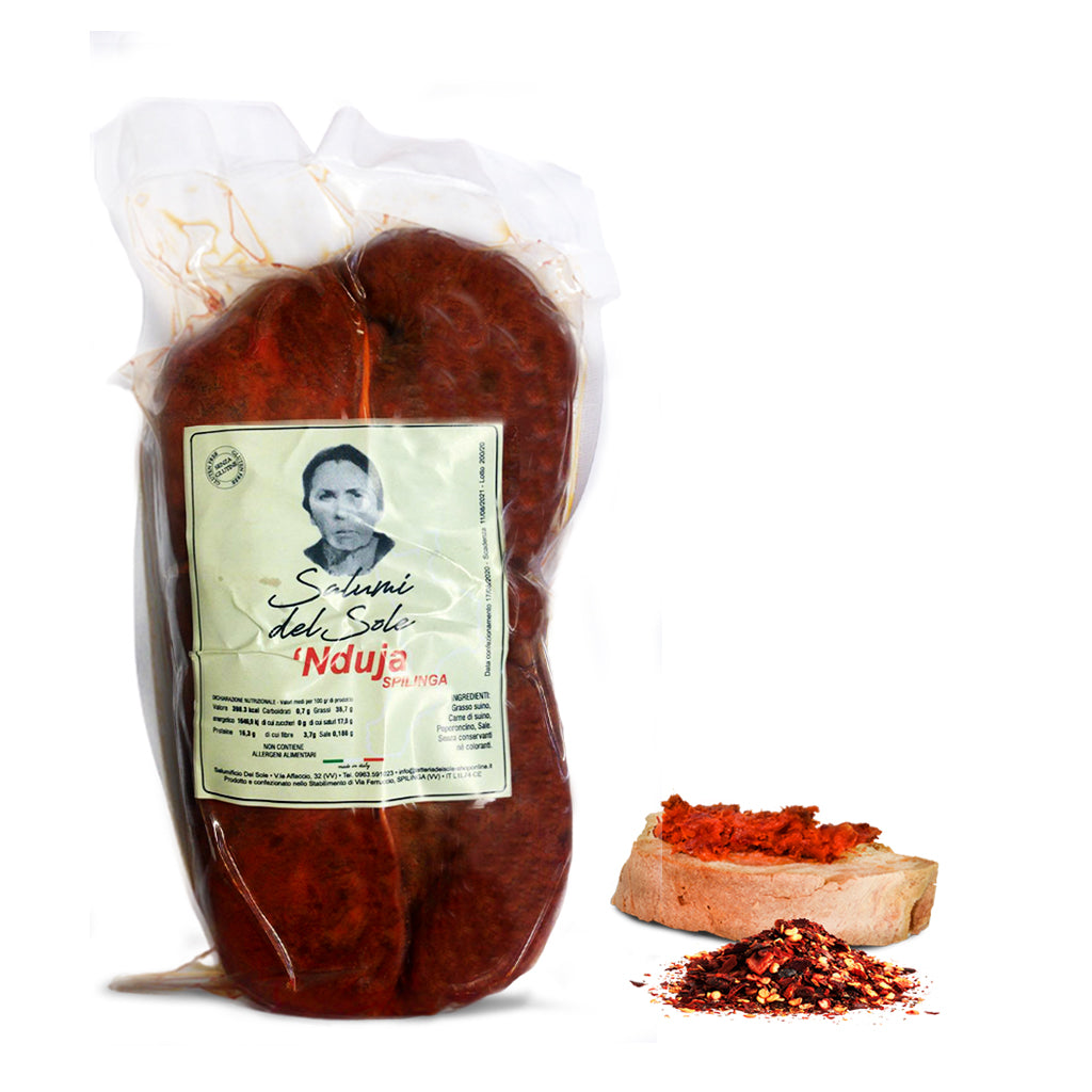 Nduja di Spilinga - Salumi del sole - 830g ca