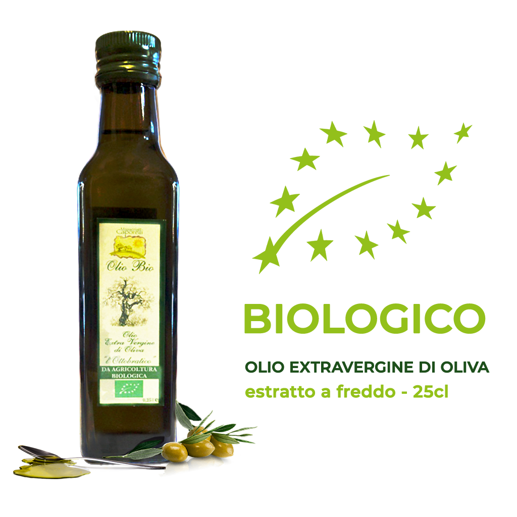 Olio extravergine di oliva Delicato- biologico - Masseria Caporelli - 25cl