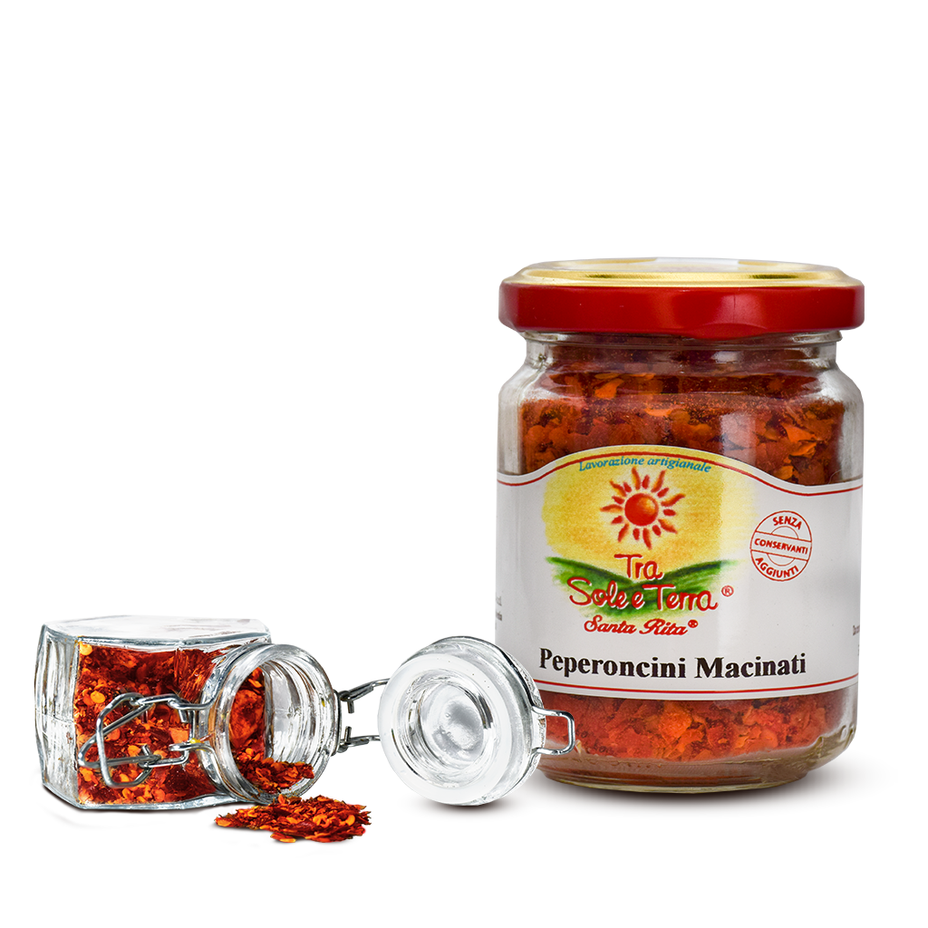 Peperoncini piccanti macinati - Santa Rita - 40g