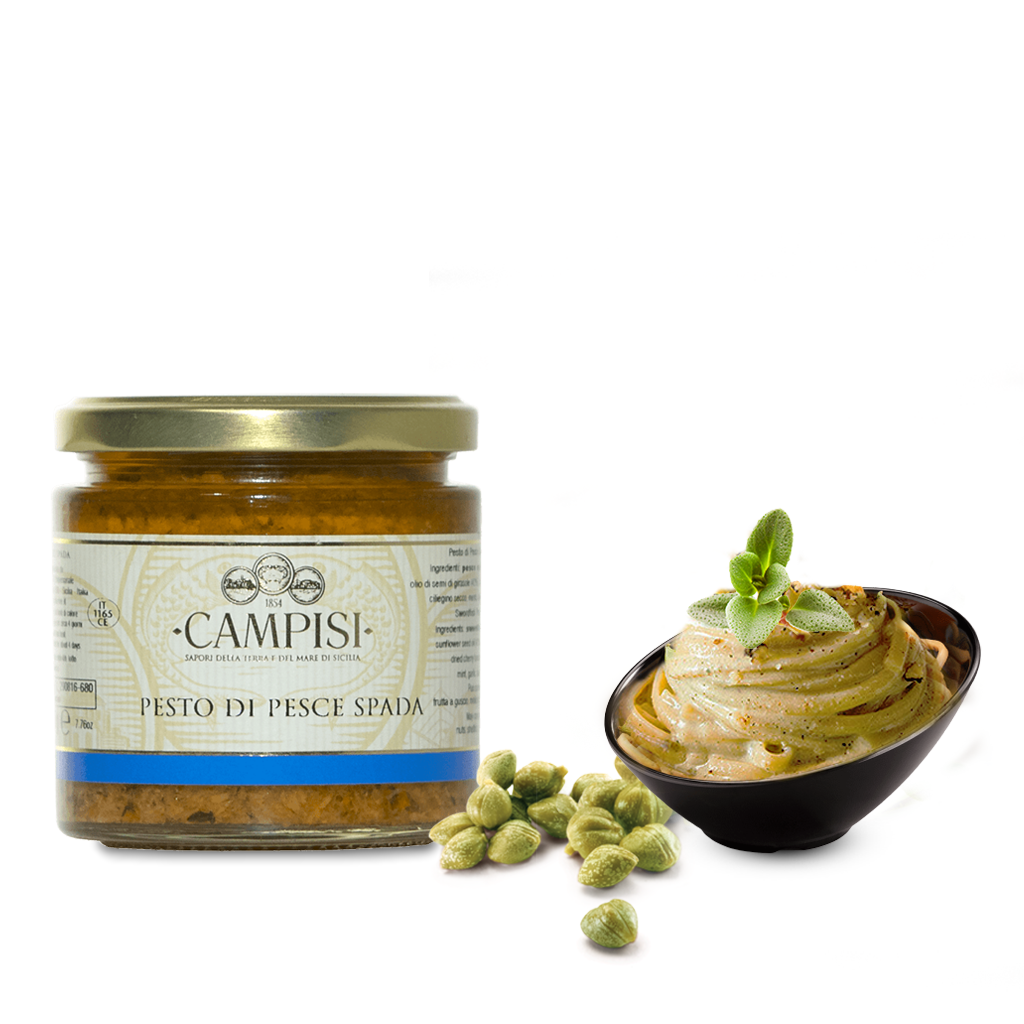 Pesto - Pesto di pesce spada - Campisi - 210g
