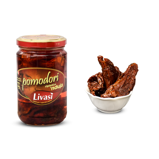 Pomodori - Pomodori ripieni di 'nduja - Livasì - 480g