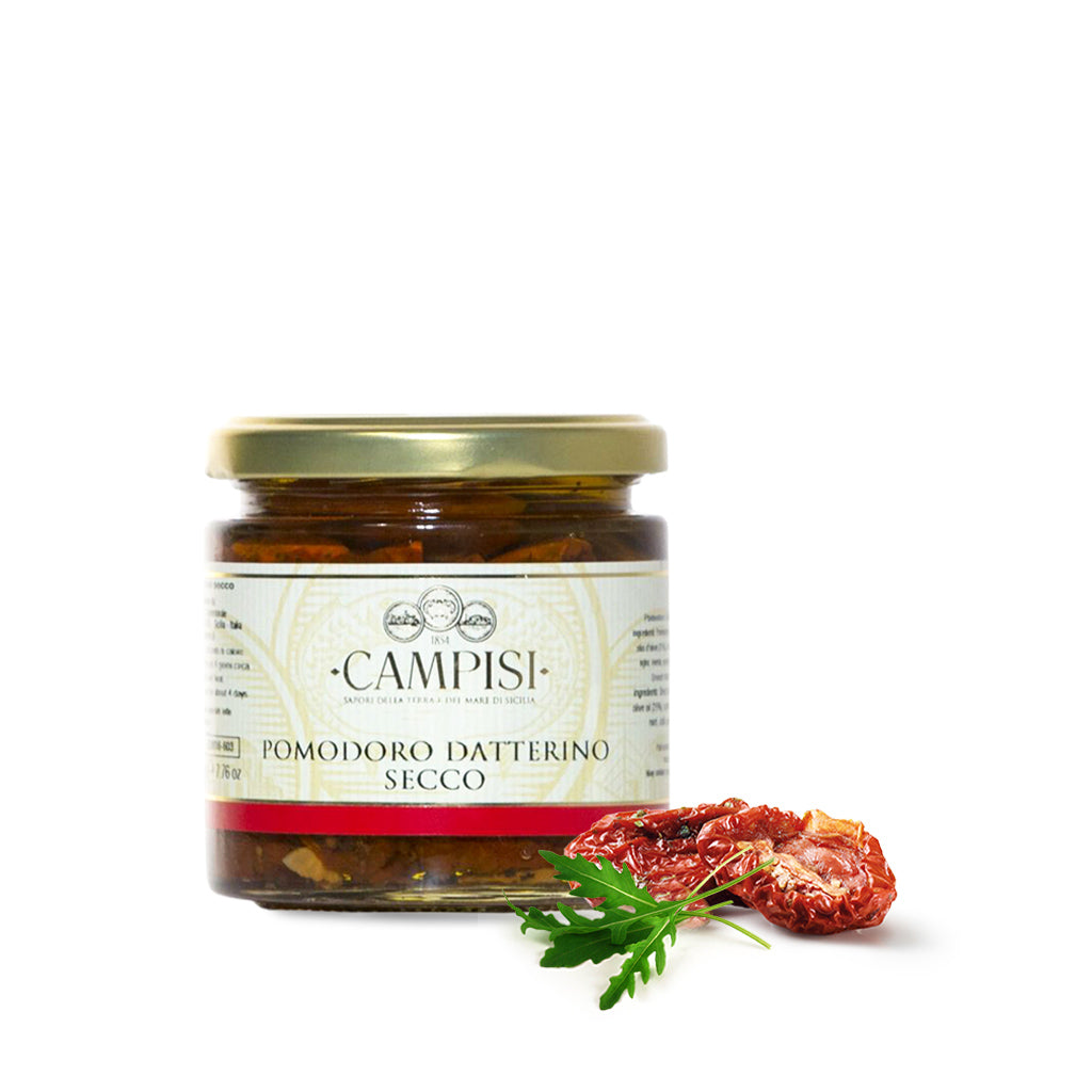 Pomodoro datterino secco in olio d'oliva - Campisi - 220g