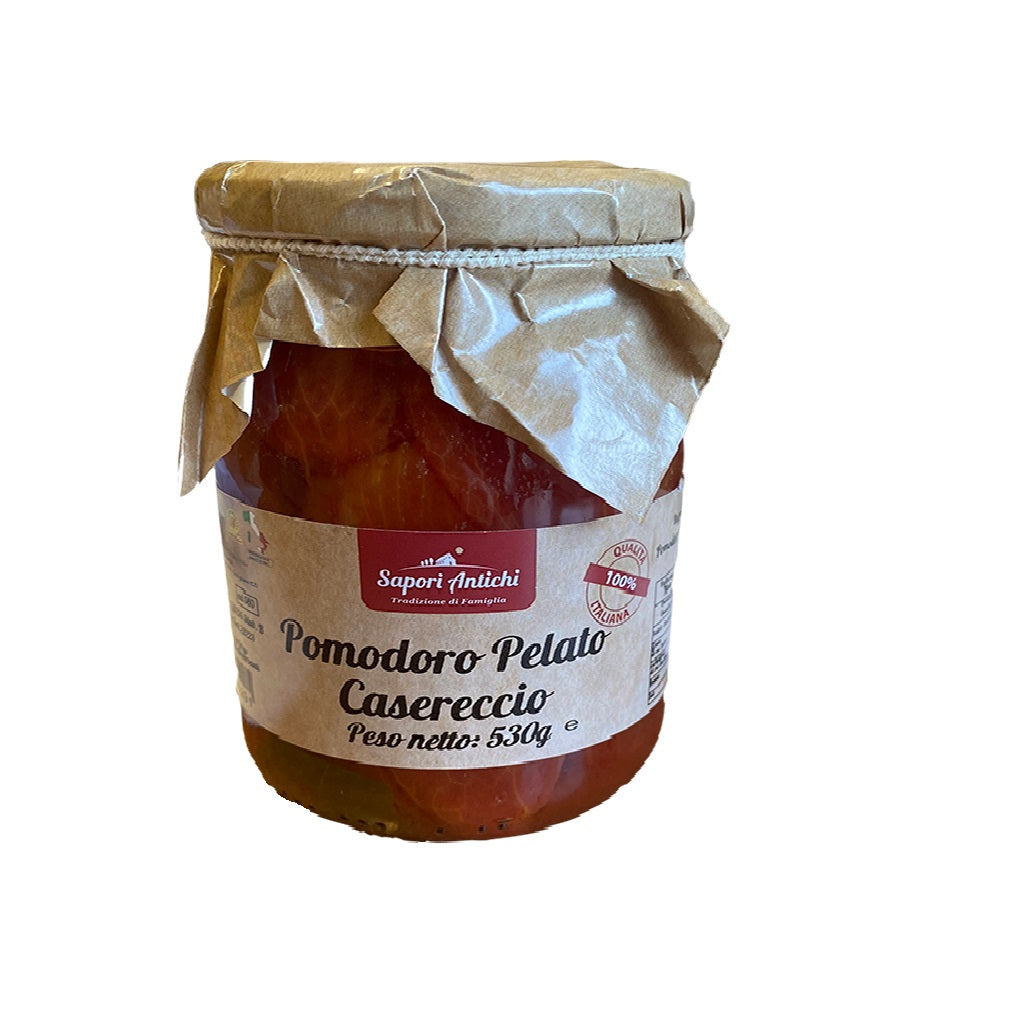 Conserva - Pomodoro Pelato Casereccio - Sapori Antichi - Azienda Agricola Antonio Muraca - 530 g