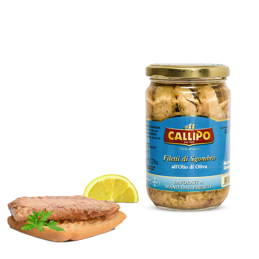 Pesce - Sgombro vetro - Filetti di sgombro - Callipo - 290g