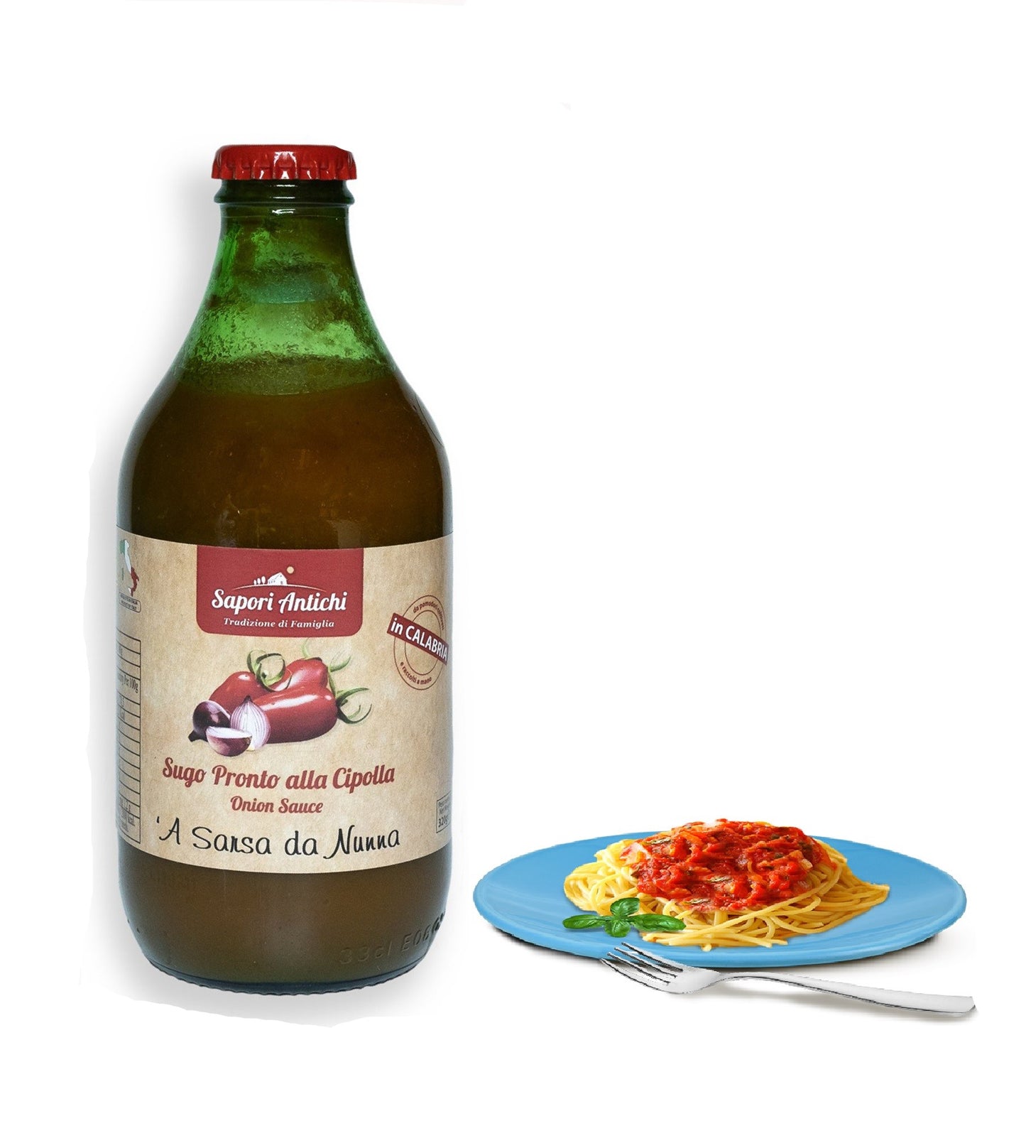 Sugo pronto - Sugo pronto alla cipolla - 'A Sarsa da Nunna - Gruppo Muraca - 33cl