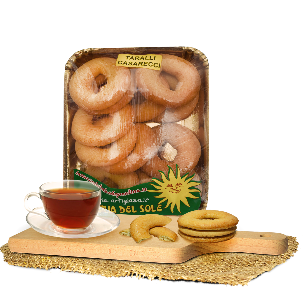 Biscotti tradizionali - Taralli casarecci - Latteria del sole - 250g ca