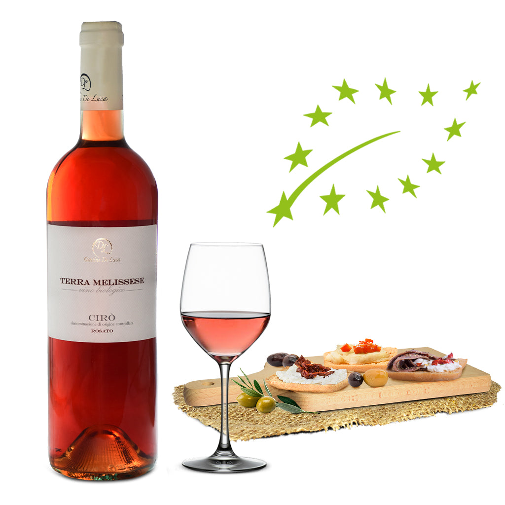 Rosé wine - Melissese land - Cirò Rosato Biological Doc - Cantine De Luca - 75cl