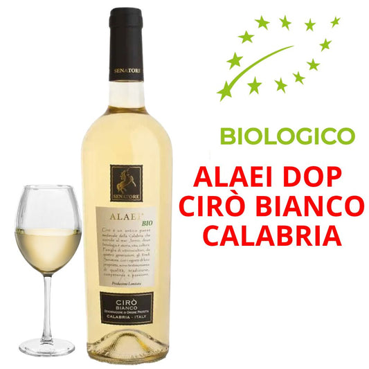 Vino bianco - Alaei Cirò bianco DOP Biologico - Senatore Vini Srl - 75cl