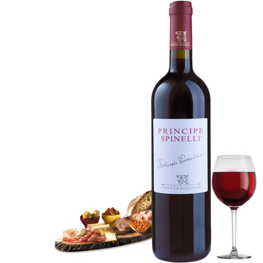 Vino rosso - Principe Spinelli - rosso Igt Calabria - Tenuta Iuzzolini - 75cl