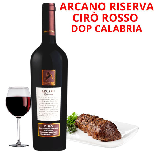 Vino rosso - Arcano Riserva Cirò rosso classico superiore DOP - Senatore Vini Srl - 75cl
