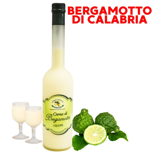 Crema di liquore - Crema al bergamotto di Reggio Calabria - Azienda agricola Patea - 50 cl