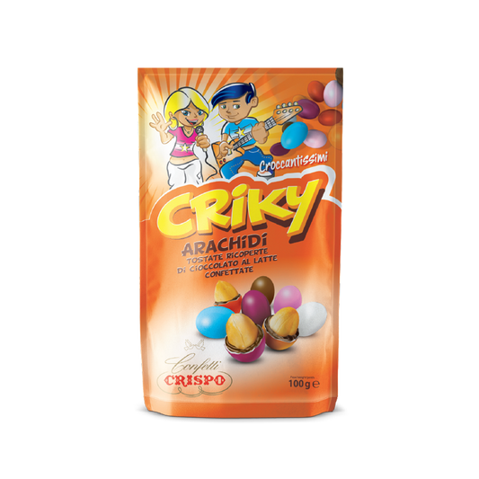 Criky Bag Arachidi ricoperte di cioccolato confettate 100 g - CRISPO