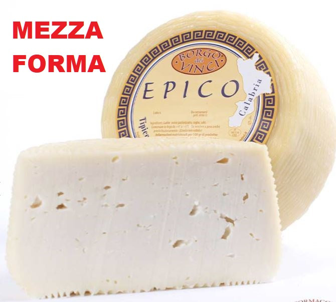 Epic - fresh pecorino cheese - Borgo dei Vinci - half shape 300 gr