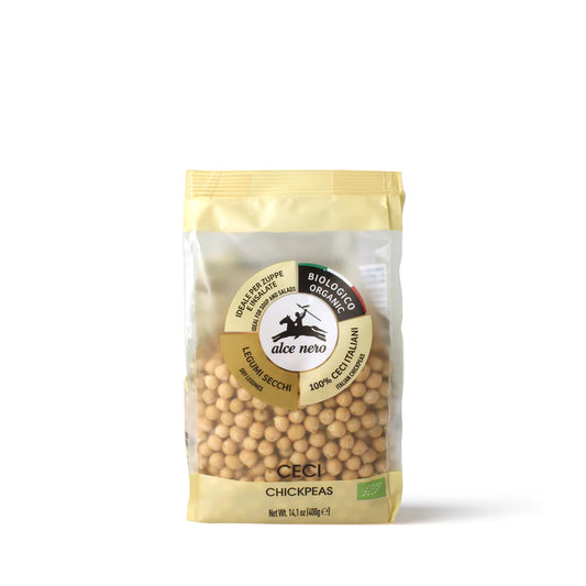 Ceci secchi biologici 400g - Alce nero